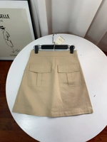 B14-8 Mss* Mss A-форма khaki C-Cotton Half Skirt 966Q2