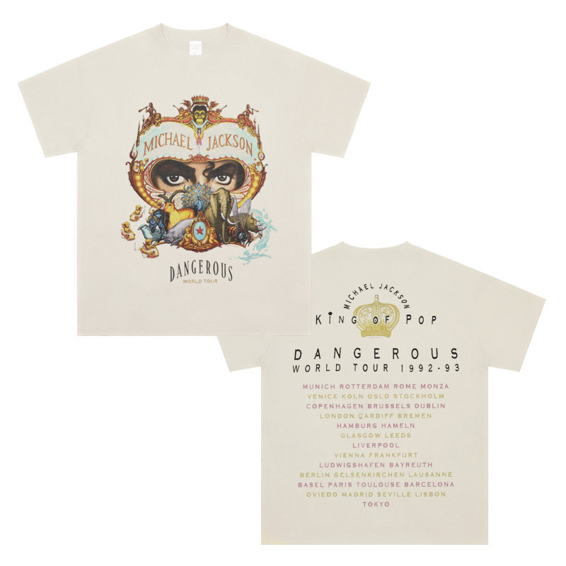 Michael Jackson Vintage Tee 迈克尔杰克逊同款 短袖 T恤 长袖 2