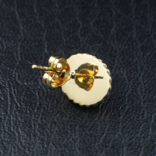 伊瓦岚 Бирюзовые серьги подходит для мужчин и женщин, золото 750 пробы, серебро 925 пробы