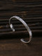 Ivaran Taro Washimi Taro Washimi 5mm flat Tangcao bracelet for men and women 925 sterling silver open fine style