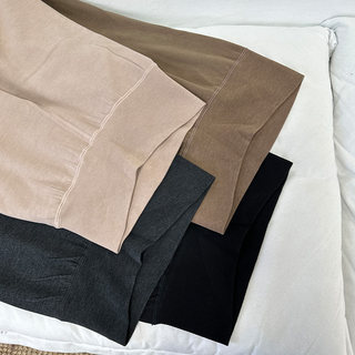 Flower concept high waist, deep crotch, high elastic leggings, autumn and winter warm pants, wide waist, non-curled long johns, skin-friendly and soft