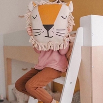 French nobodinoz childrens secret sofa lion pillow doll nursery room cushion childrens room cushion