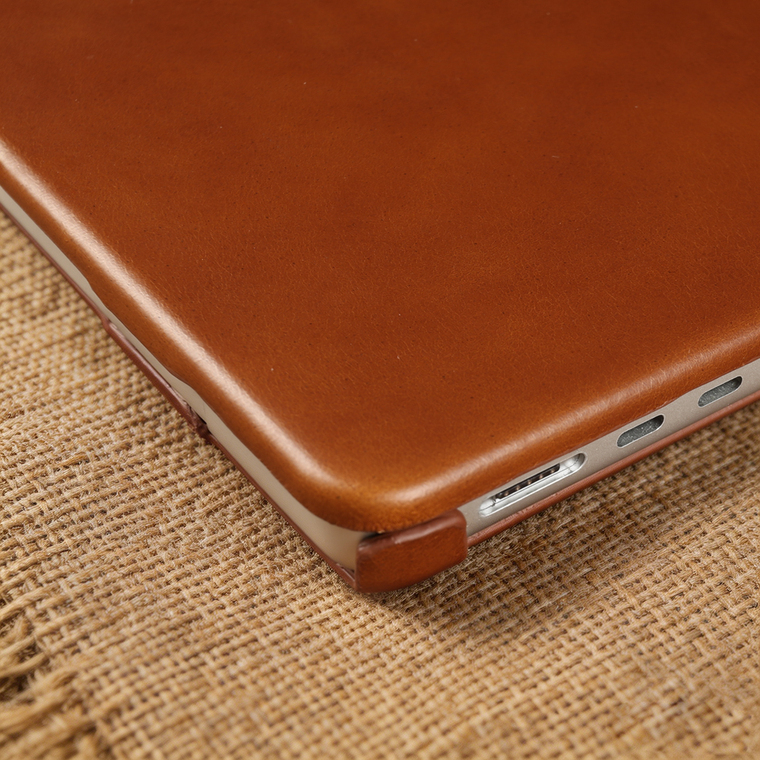 Oil Wax Genuine Leather MacBook Pro 14″, 16″ 2026 M5 M4, Macbook Air 13.6″, 15.3″M3 M2 iPhone Case