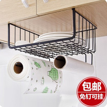 Lower hanging rack wardrobe storage rack artifact hanging cabinet hanging rack cabinet layered hanging basket wall hanging storage rack hook