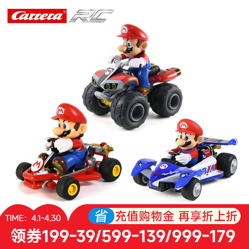Carrera Mario Remote Control Car Toy for Boys and Kids, Electric Nintendo Mario Racing Kart