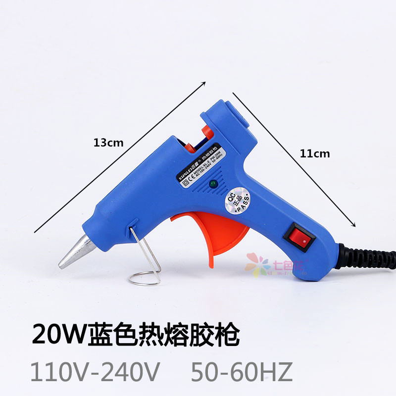 kính tiện ích nhỏ nóng chảy keo súng nóng chảy keo dính silicon dải xạ thủ nguyên liệu nhỏ nhựa làm việc cụ diy - Công cụ & vật liệu may DIY kéo cắt chỉ may