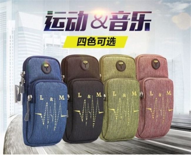 Khóa kéo đơn giản trong túi xách điều chỉnh nhảy lớn đơn giản thể thao unisex túi xách tay màu đen - Túi xách 	túi đeo bắp tay đựng điện thoại