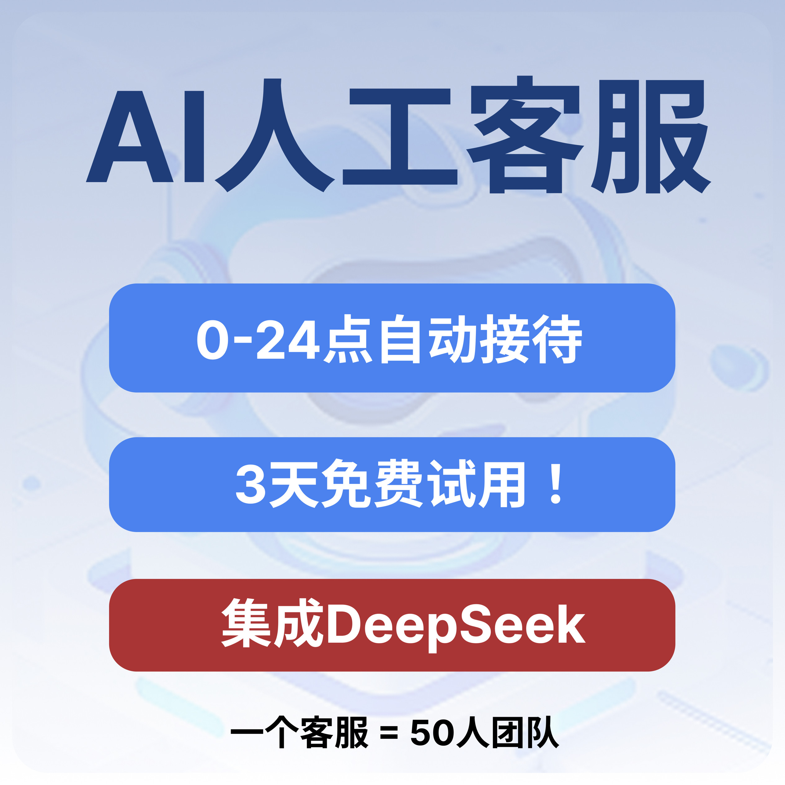 AI大模型客服Deepseek:語音、圖片、表情全搞定,你的專屬智能客服來了!