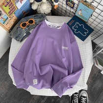 Long sleeve t-shirt womens ins tide early autumn 2020 new Korean loose retro Hong Kong flavor chic top base shirt