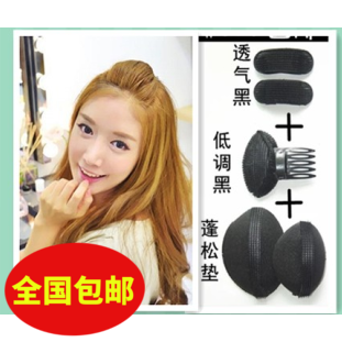 Ponytail bangs Ponytail pad Hair device Fluffy hair clip Hair booster Hair root fluffy clip