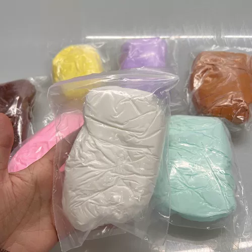 Сверхлегкая кремовая глина, 100 грамм