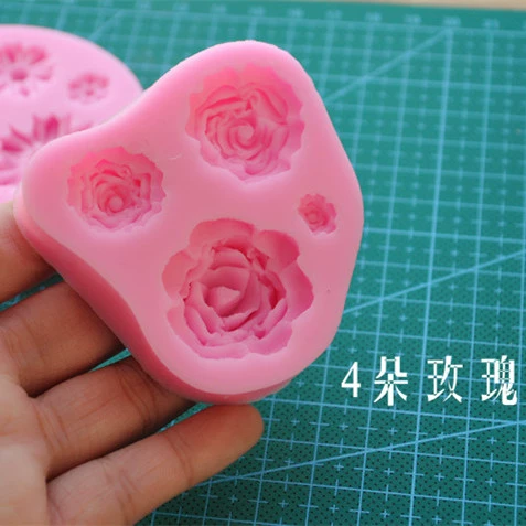 Силиконовая форма, глина, кремовая игра с едой с аксессуарами