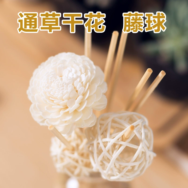 Cây tự nhiên qua cỏ hoa khô Sepak takraw tinh dầu thơm không dầu bổ sung chất lỏng nhà hương thơm dễ bay hơi phụ kiện hương liệu - Sản phẩm hương liệu