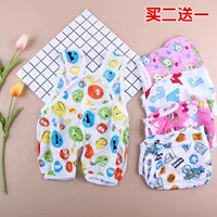 Quần cotton cho bé leo núi mùa hè Áo vest bé jumpsuit nam và nữ trẻ em quần áo cotton nhân tạo mùa hè mỏng phần cánh đồng - Áo liền quần jumpsuit bé trai cá tính