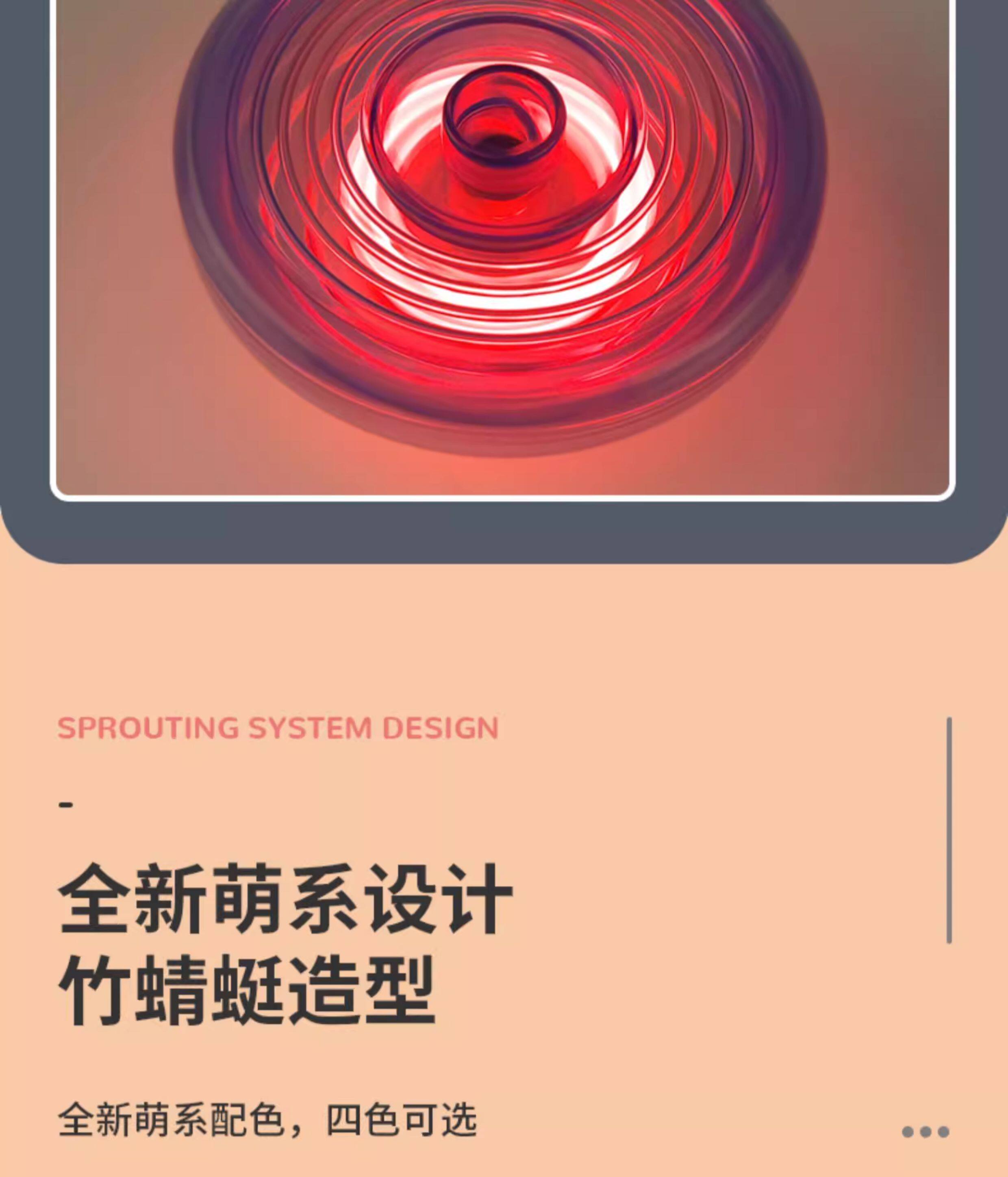 Фрисби 发光竹蜻蜓小飞盘儿童软户外玩具弹射飞碟陀螺手枪女男孩节日礼物