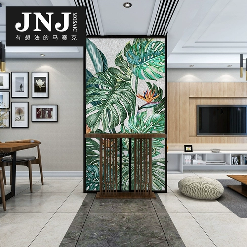 JNJ Мозаичная плитка фон стена популярность телевизионная крыльца Простая современная загадка живопись весенняя обряды хвалят