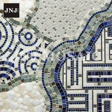 JNJ Мозаичная плитка фон стена популярность телевизионная крыльца Простая современная загадка сдвиг