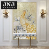 JNJ Мозаичная плитка фон стены популярность телевизионное телевидение Простая современная головоломка головоломка цветочный дух шоу Peacock