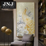 JNJ Мозаичная плитка фон стены популярность телевизионное телевидение Простая современная головоломка головоломка цветочный дух шоу Peacock