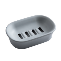 Sakuracai simple frosted drain soap box bathroom double layer soap dish box face soap soap holder