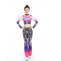 Aerobics performance costumes for primary and secondary school students gymnastics performance uniforms for men and women