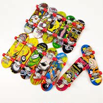 Childrens educational stall toy cartoon creative fingertip skateboard sports mini finger skateboard toy new hot sale