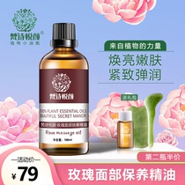 Rose Essential Oils Facial Scraping oil Facial Massage Essential Oils Dial Fascia Tiara Tightened to Bright Complexion Beauty Salon