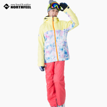 20 years new ski suit womens suit double plate thick warm ski pants waterproof and breathable outdoor ski equipment