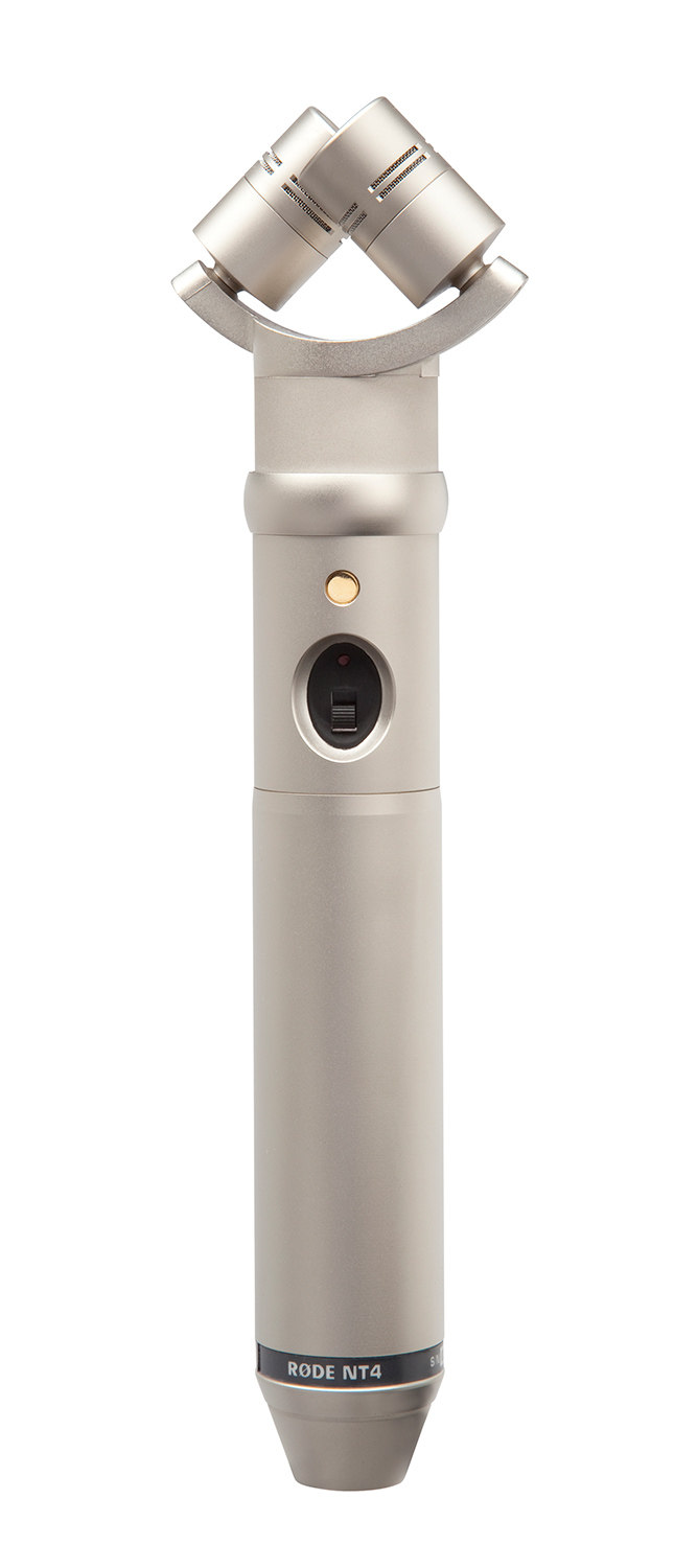 RodeRODE NT4 stereo recording capacitive microphone small Zhenfilm X Y standard instrumental human sound microphone