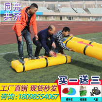 Fun Games props in the same boat to expand training balance wood outdoor team games equipment Wooden Bridge