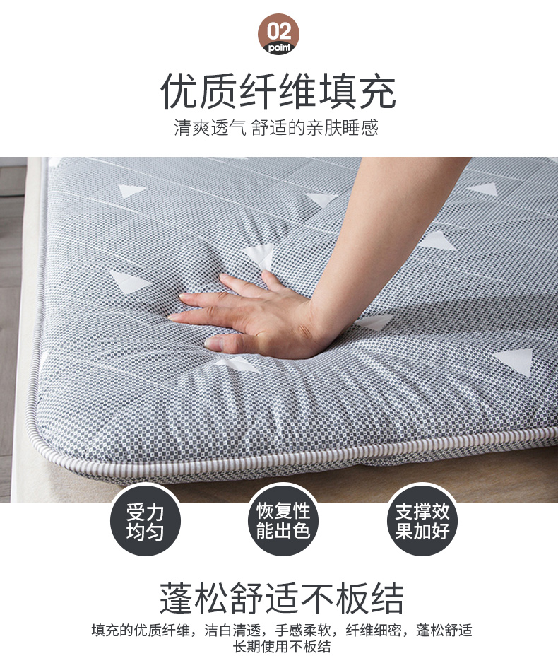 Nệm cừu nhỏ 0,9m1,8 mét giường sinh viên 1,5 đôi chiếu mat nệm nệm bọ cạp ký túc xá đơn - Nệm nệm foam