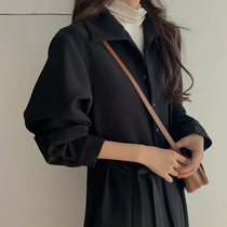  Autumn 2021 new womens dress early autumn early autumn temperament long cold wind high-end womens summer