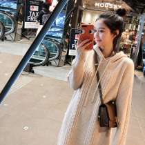  Autumn 2021 new female fairy thin chic high-end design casual early autumn long-sleeved dress