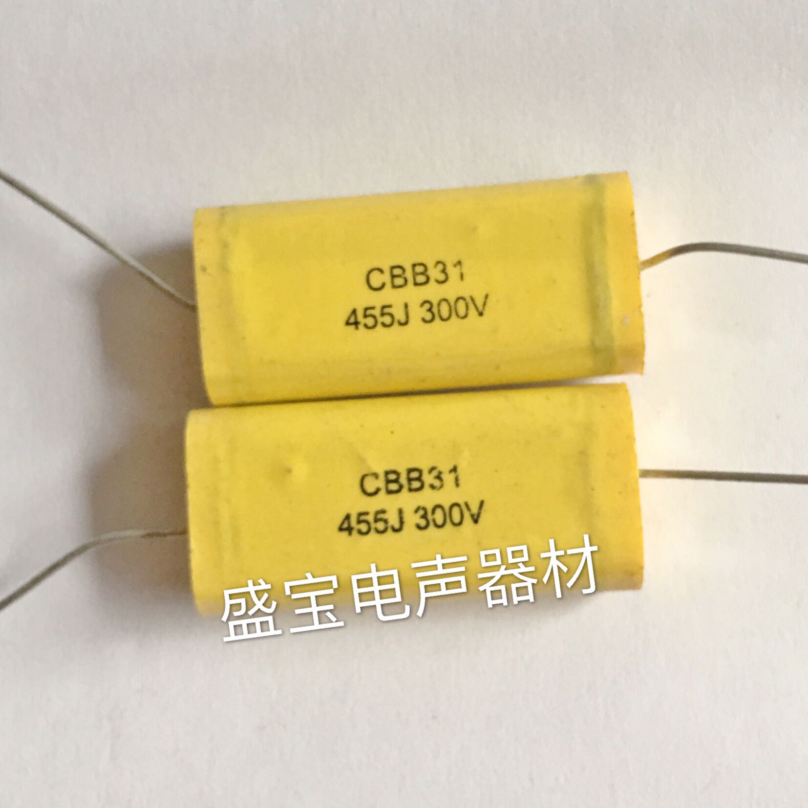 Inventory CBB electrodeless capacitor BC455J 300V disassemble film capacitor