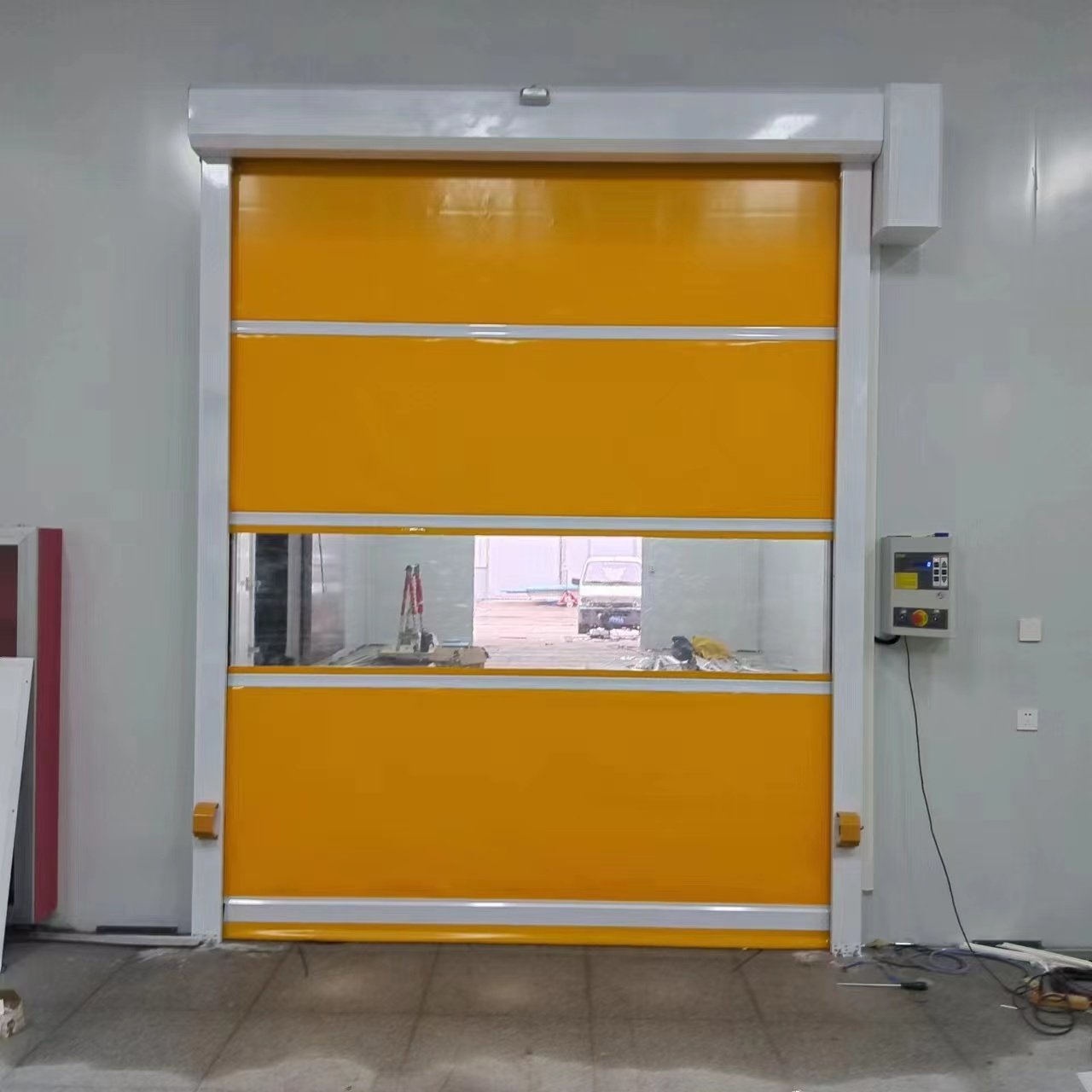 Jiangsu Suzhou fast door garage electric induction remote control fast shutter door lift fast door custom-made
