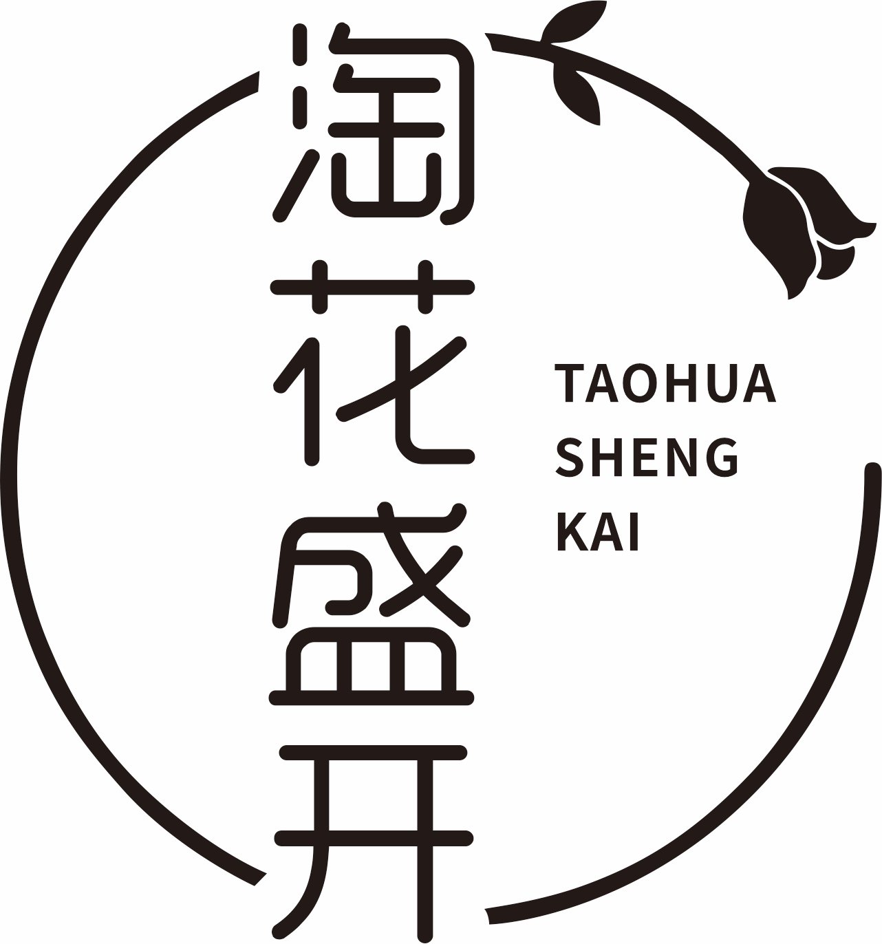 淘花盛开的LOGO