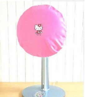 Electric fan cover speed machine Korea and magic notebook fan cover dust cover fan cover round pvc cartoon