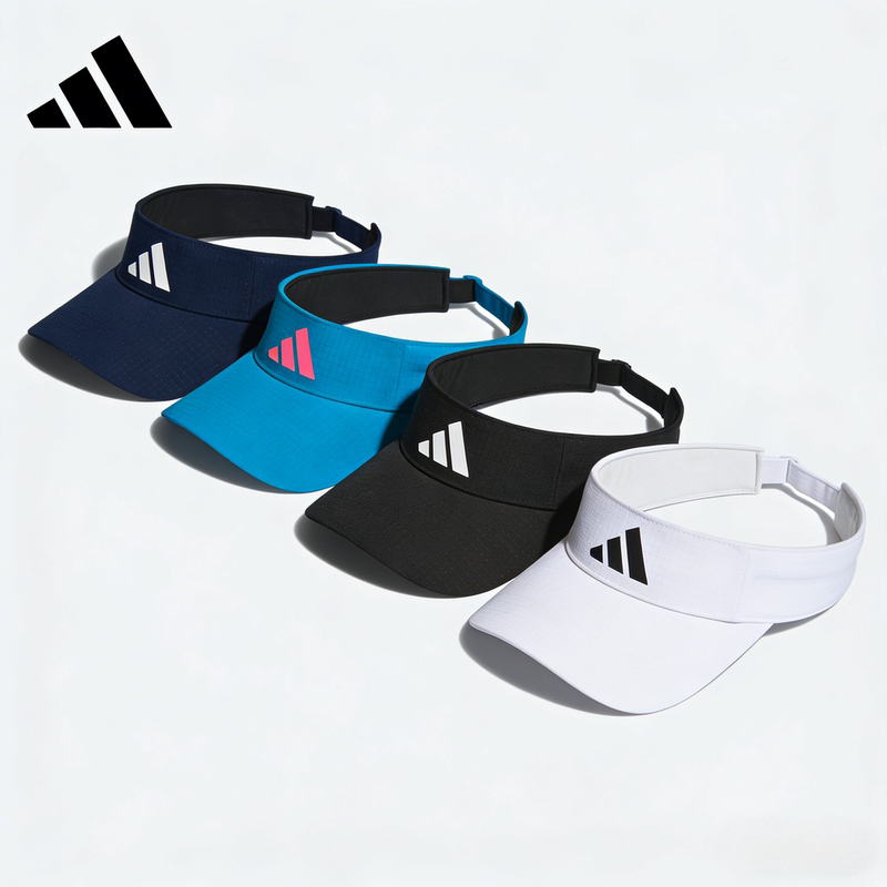 Adidas Adidas Visor Hat for Women, Summer Professional Marathon Running Sun Protection Hat, Men's Tennis Sweat-Wicking Hat Adidas Adidas Visor Hat for Women, Summer Professional Marathon Running Sun Protection Hat, Men's Tennis Sweat-Wicking Hat