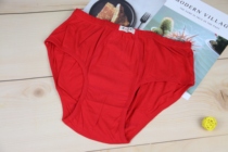 Qinping underwear mens pure cotton briefs