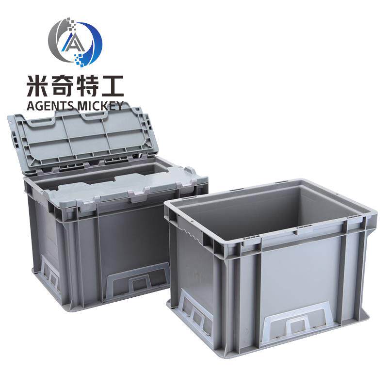 Mickey agent thickened plastic belt cover transport logistics box car with storage box turnover box storage tool