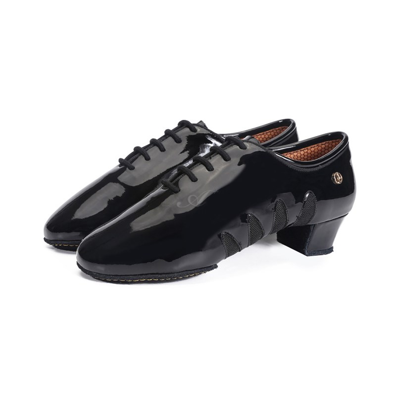 ADSdance new male Latin dance shoes Lombardo precisely import the soft cow leather two-point bottom MG3031 Morden dance shoes