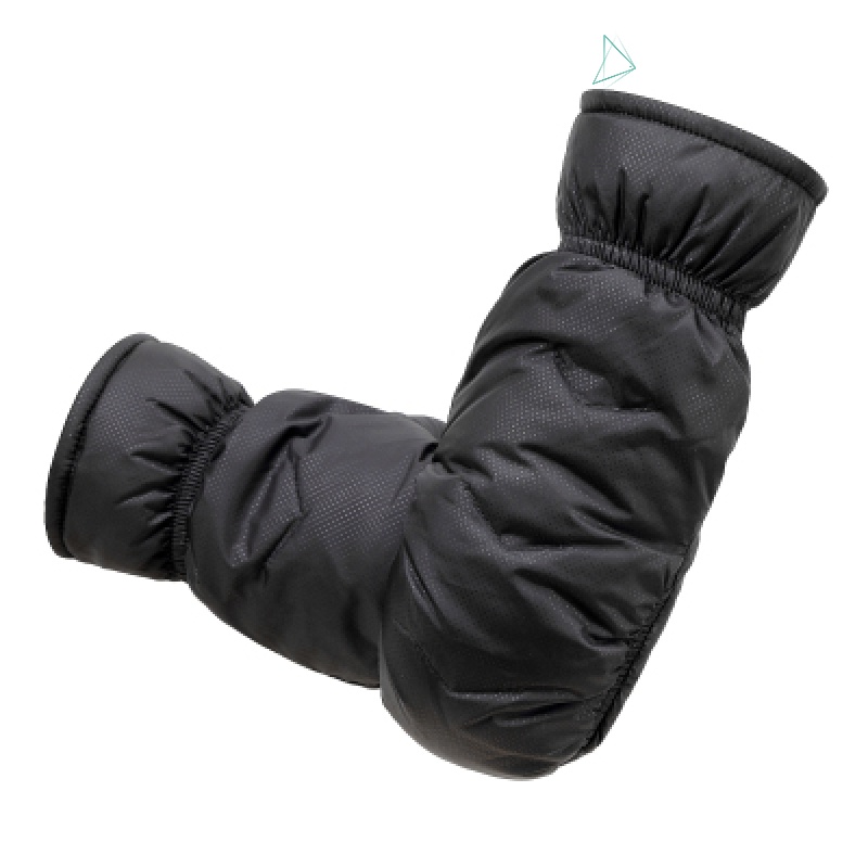 Winter four-finger one-piece gloves cotton hand stuffy stew thickened winter warm and cold even finger men and women one-piece ski riding