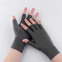 Половина пальца темно-серая 1 пара