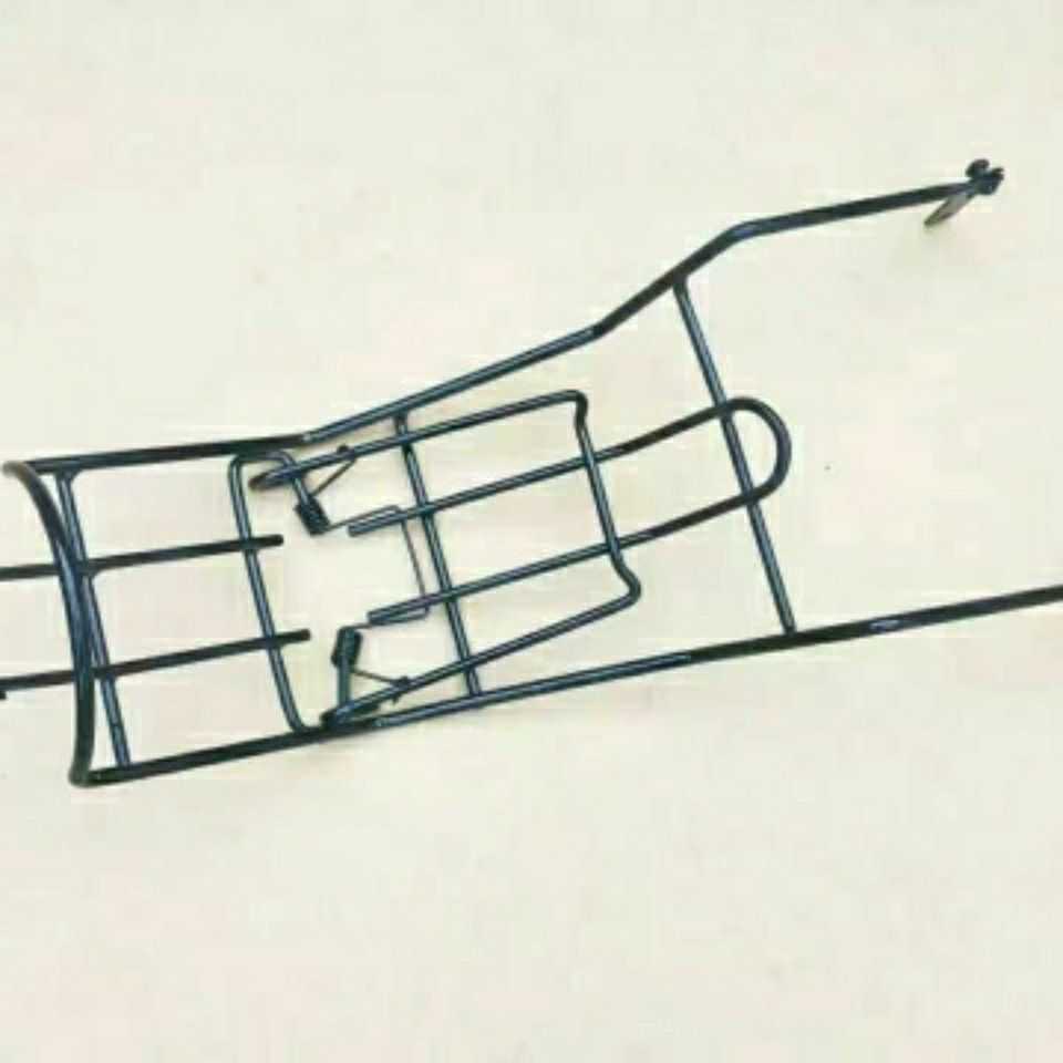 Suitable for Haojue curved beam locomotive Xiyun HJ110-2HJ 110-A-E folder shelf luggage rack