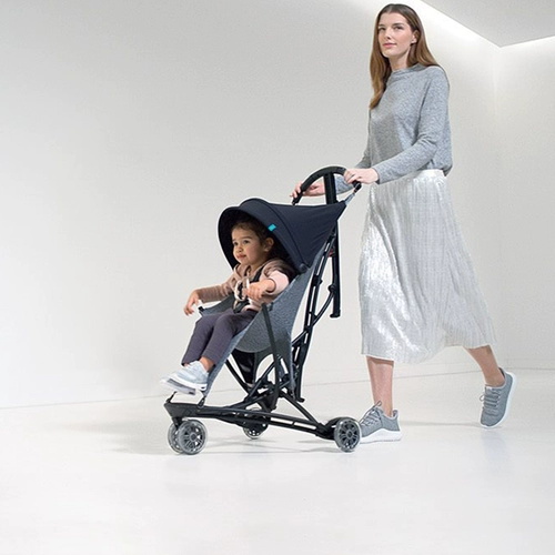 Сверхлегкая складная детская прогулочная коляска для путешествий с зонтиком