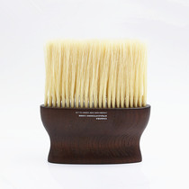 The barbershop uses high-grade ebony hair neck to sweep horse hair to sweep face to brush broken hair to clean broken hair