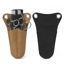 JRL hair stylist scissors bag Hair waist bag Hair tool bag Sassoon triangle bag scissors Satchel put 2 scissors