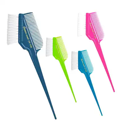 Taiwan Hair Wei goose SM-008 professional hair double-sided hair coloring brush Hair coloring soft hair comb Baking oil brush Dyeing brush