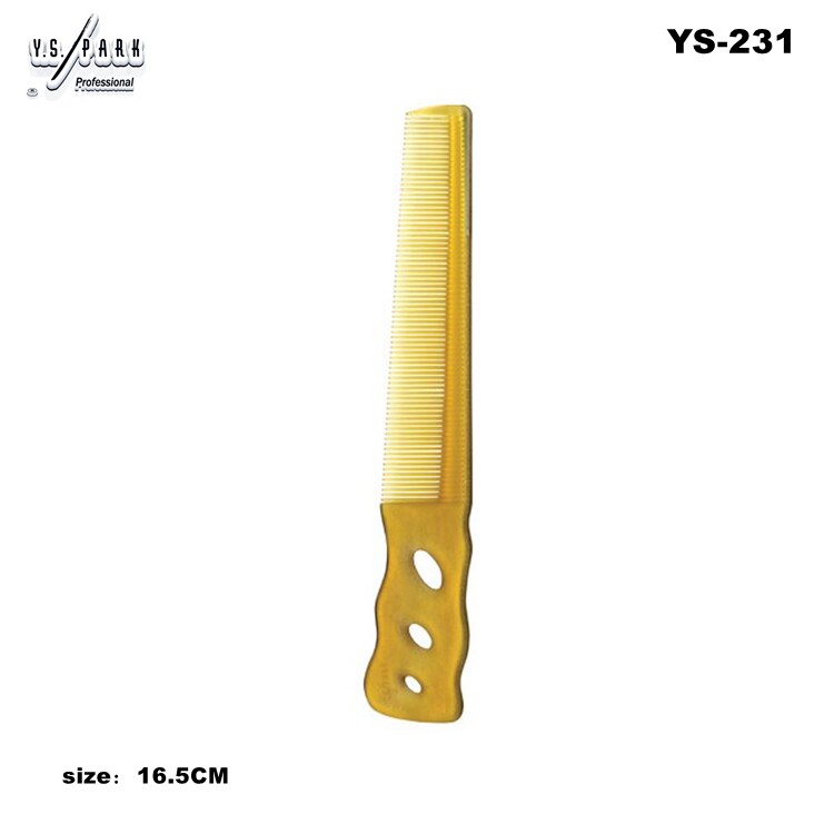Japan original YS PARK YS-231 MEN SHORT HAIR CUT HAIR CUT DRESSER WITH MOUSTACHE TRIM CORNER COMB