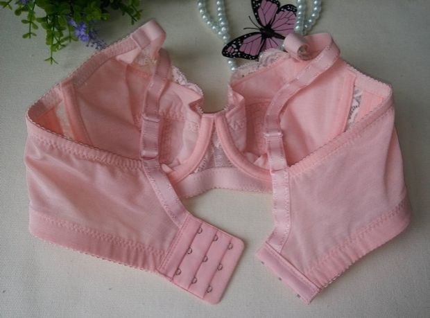 Mùa hè áo ngực siêu mỏng thu thập ren ánh sáng gợi cảm V-type A / B cup bra đồ lót ba ngực - Strapless Bras bra thể thao